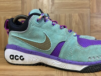 RARE🔥 Nike ACG Dog Mountain Emerald Rise Tour Yellow Black Sz 7