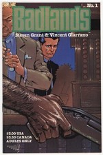 Badlands (Vortex) #1 VF+ 8.5 1990 Vince Giarrano Cover