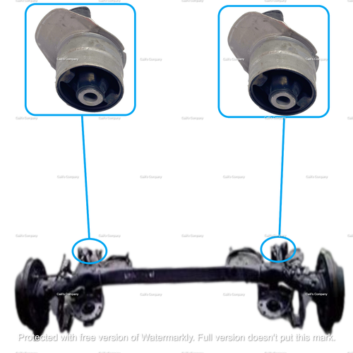 4872512580 For 2pcs 2006 Toyota Matrix Rear Crossmember Axle I Beam