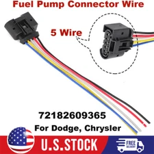 5 PIN Fuel Pump Housing Assembly Connector Wiring Harness For Dodge Charger US