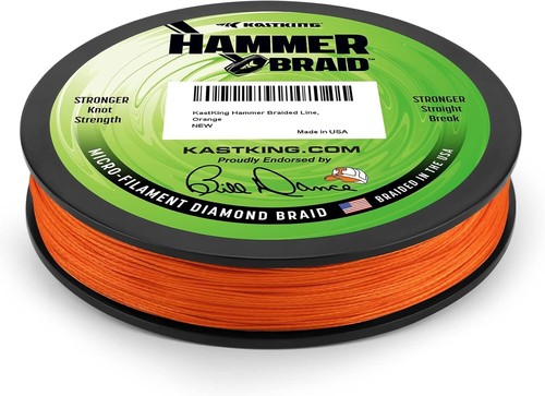 KastKing Hammer Braid Angelschnur, abriebfeste geflochtene Schnur, 80 Pfund, 300 Yard - Bild 7 von 7