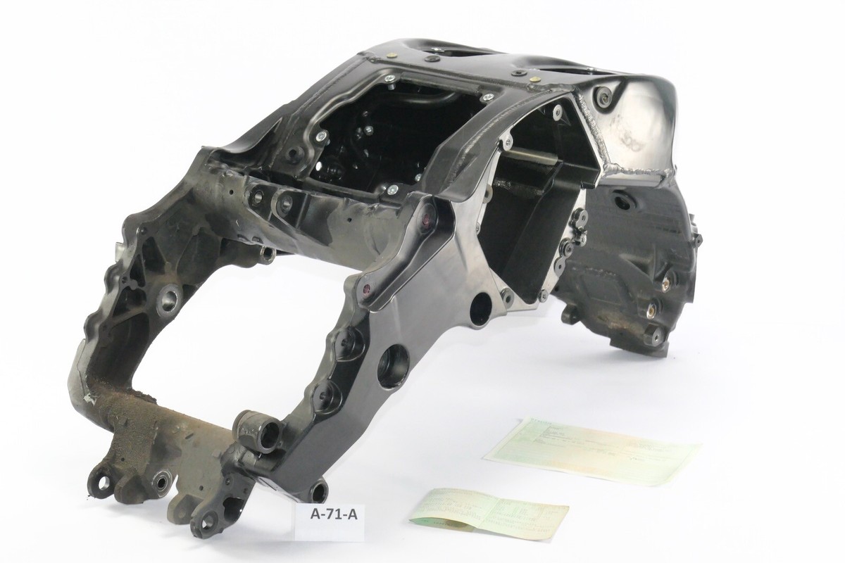 Kawasaki ZZR 1400 ABS ZXT40A Bj 2006 - frame with papers