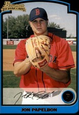 2003 Bowman Draft #51 Jon Papelbon RC - NM-MT
