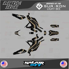 Graphics Kit for Surron Light Bee (All Years)  Electron Series - Tan