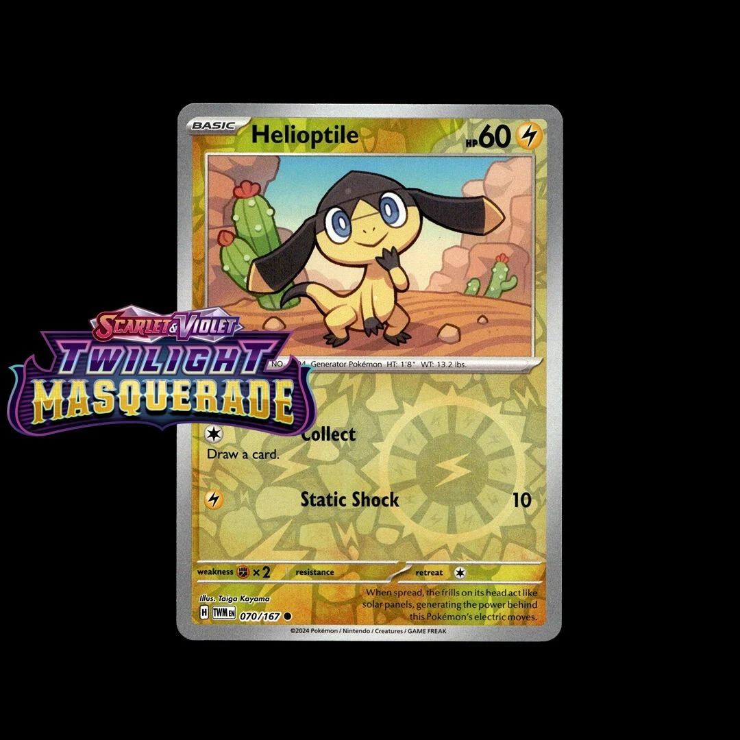 Helioptile Pokémon TCG Cards Just Listed 2026