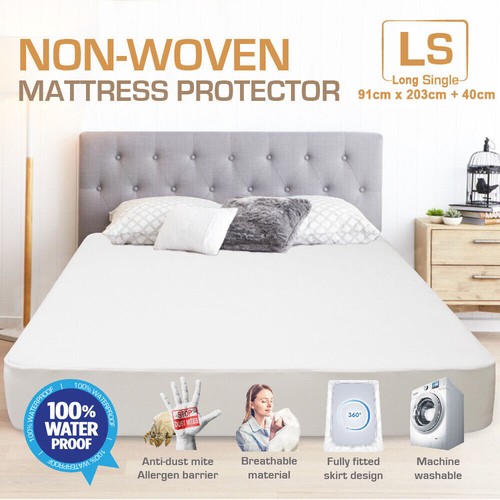 NEW Mattress Protector Bed Matress Waterproof Single/ King /Queen/ Double/ BC/LS - Picture 19 of 20