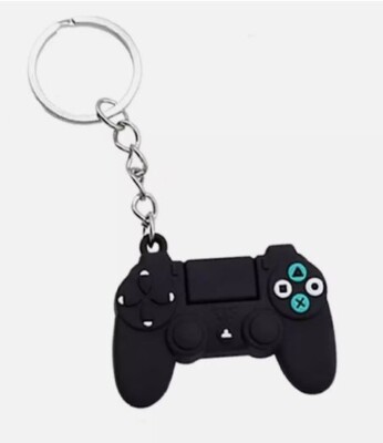 Controller Schlüsselanhänger Joystick Deko Geschenk Gaming schwarz 