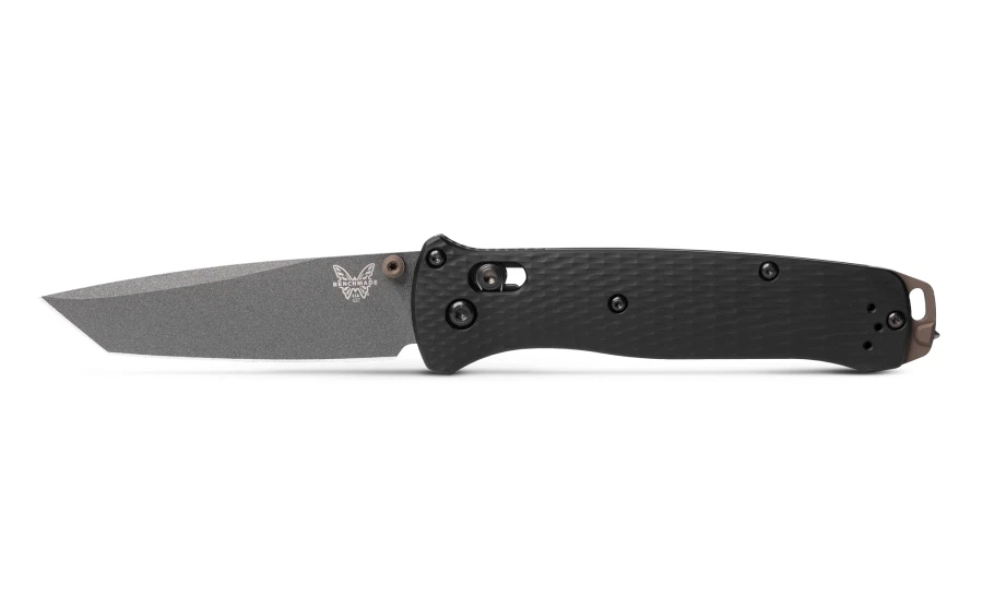Navaja de bolsillo plegable Benchmade 537GY-03 Rescate aluminio negro CPM-M4 3,38" Foto 3 de 4
