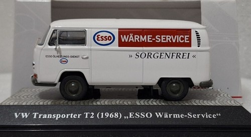 (10) Volkswagen VW T2 Transporter ESSO 1968 White 1:43 Premium Classixxs 11254 - Picture 13 of 16