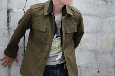 ジャケット・アウター UNUSED 21SS Military Coat 2 New Unissued Czech army communist Field jacket military coat