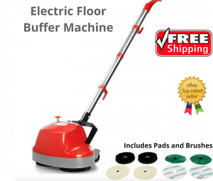 Electric Floor Polisher Buffer Machine Scrubber Waxer Cleaner