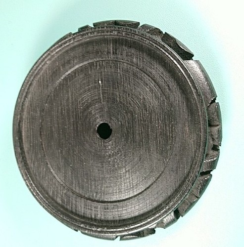 Antique Chinese Wooden Display Tray Black 13.2cm inside top rim - Picture 2 of 10