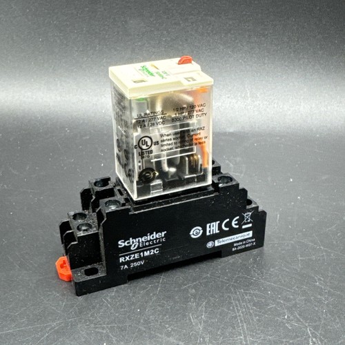 New Schneider RXZE1M2C 8pin Relay