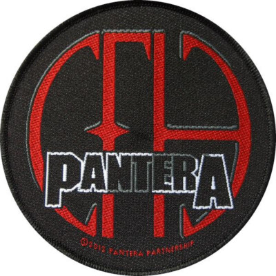 PANTERA PATCH AUFNÄHER # 29 COWBOYS FROM HELL LOGO 10cm FLICKEN ABZEICHEN