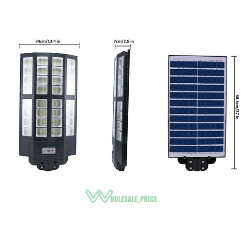 9900000000LM 1120 LED Luz Lampara Solar Para Patio Exterior Lámparas En La Calle - Picture 9 of 15