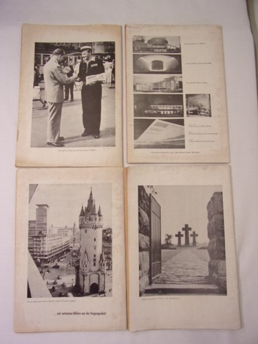17 Lot Vintage 1955-1958 DIE WELT (The World) German Deutsch Magazine - Picture 7 of 17