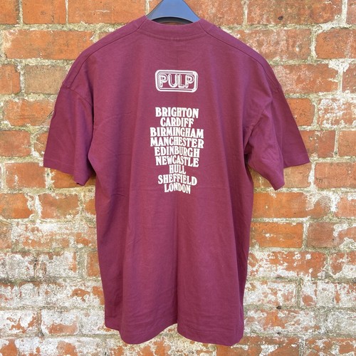 Camiseta Pulp Different Class Tour 1996 XL puntada única vintage años 90 banda indie - Imagen 2 de 16