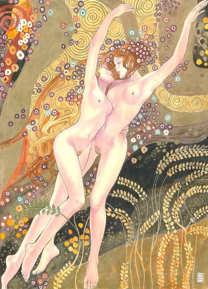 MILO MANARA POSTER , Bisce d'Acqua