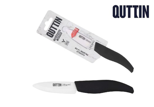 Schälmesser Gemüseschäler Obstschäler Küchenmesser Keramik Quttin - Bild 2 von 5