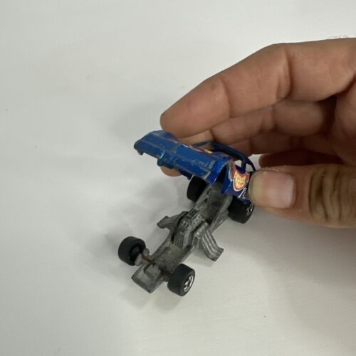VINTAGE HOT WHEELS 1977 BLUE PONTIAC FIREBIRD FUNNY CAR - Picture 7 of 7