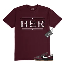 Dunk Burgundy Crush Black White Next Nature T Shirt Match HERCD