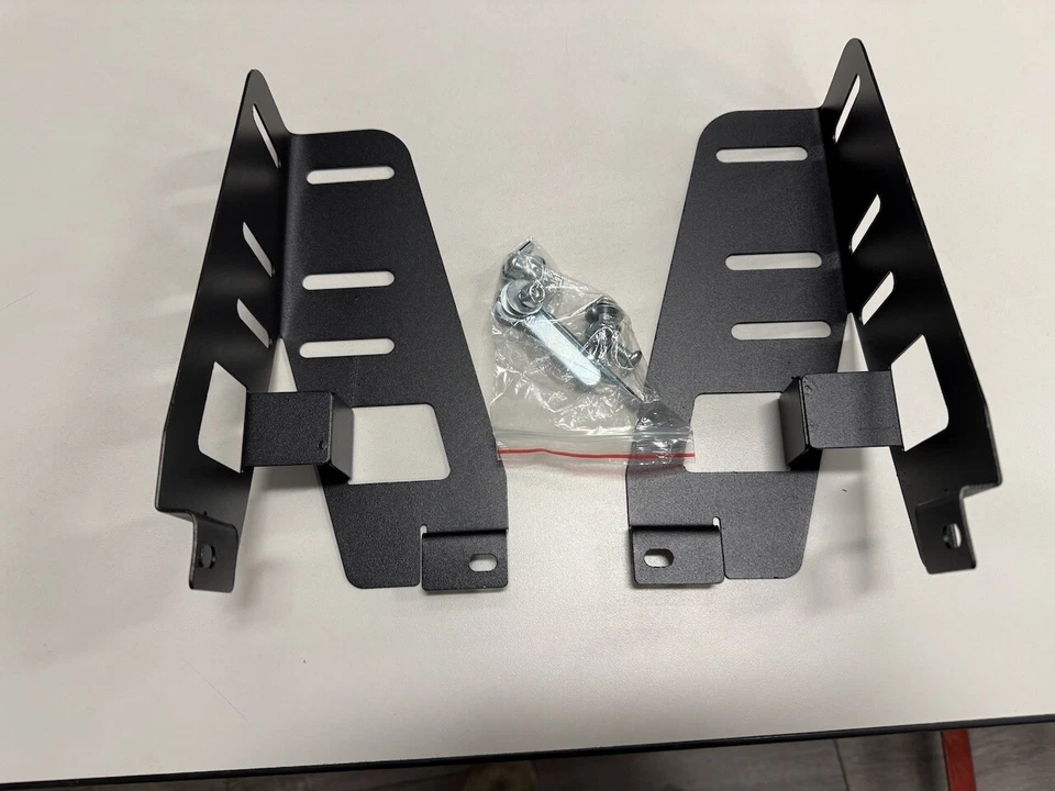 Headboard Brackets for Purple bed frame with hardware – Set of 2 - Image 2 of 3