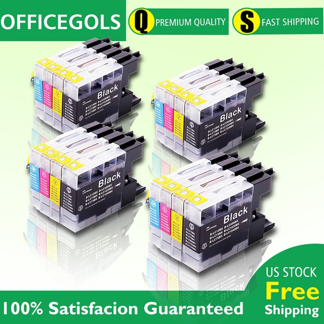 16pk LC75 LC75 XL Black & Color Printer Ink Cartridge for Brother MFC