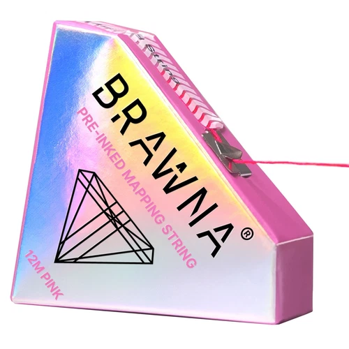 Pink Eyebrow Mapping String - product listing photo