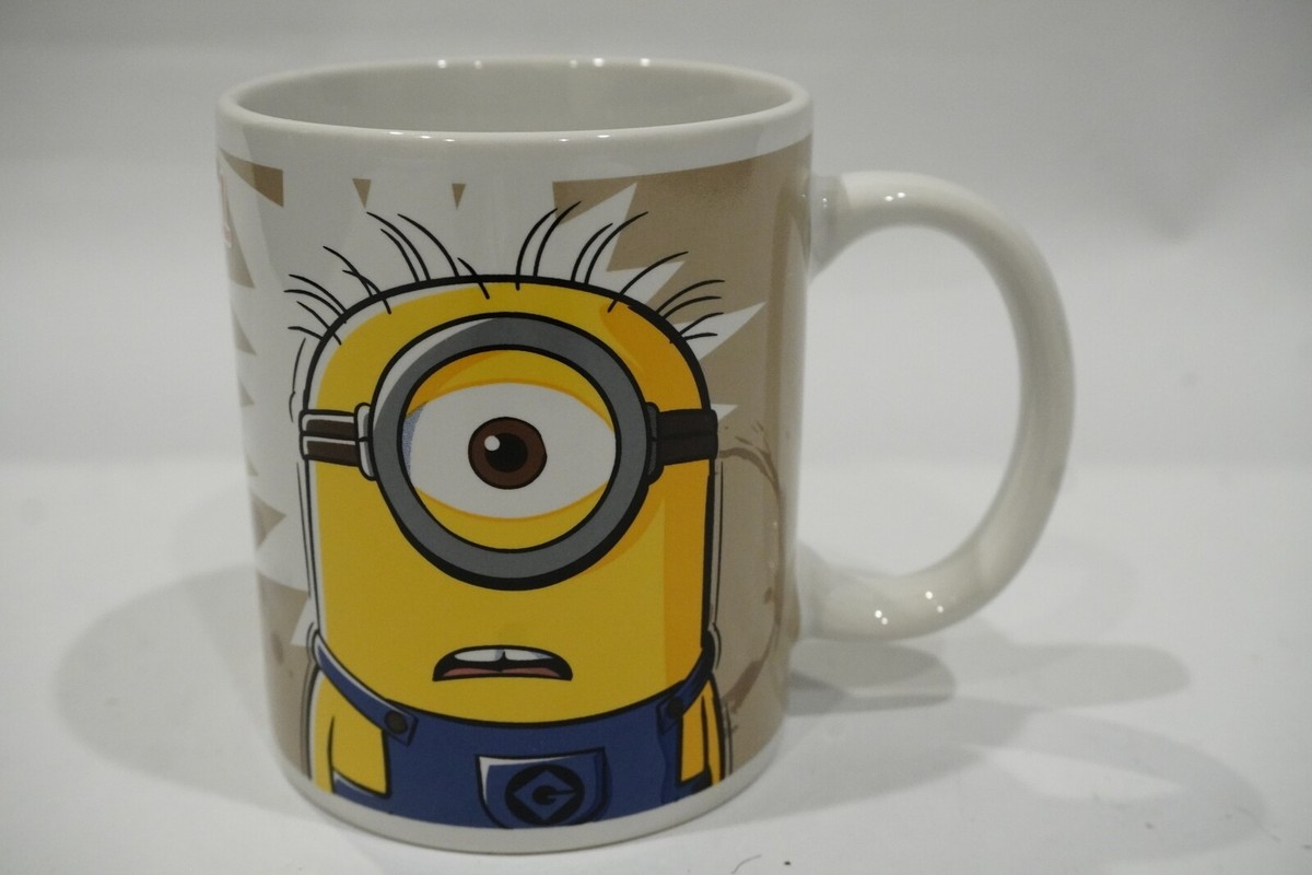 Despicable Me Minions Mug "I NEED COFFEE" COFFEE Cup ZAK BRAND NEW FREE  SHIPPING