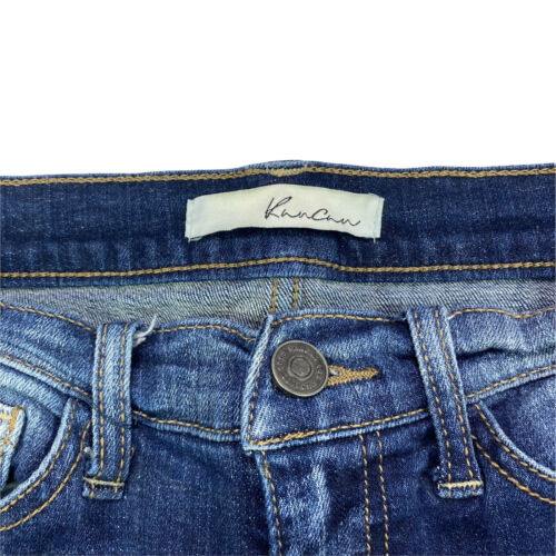 Kancan Jeans Skinny Leg Womens Size 25 Stretch Distressed Medium Wash Denim - Picture 6 of 9