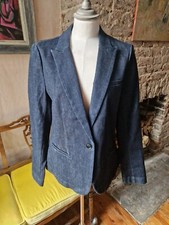 Banana Republic Denim Blazer Size 10