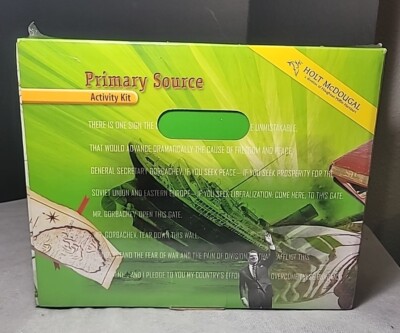 Social Studies Primary Source Activity kit: Holt American Anthem  Social Studies