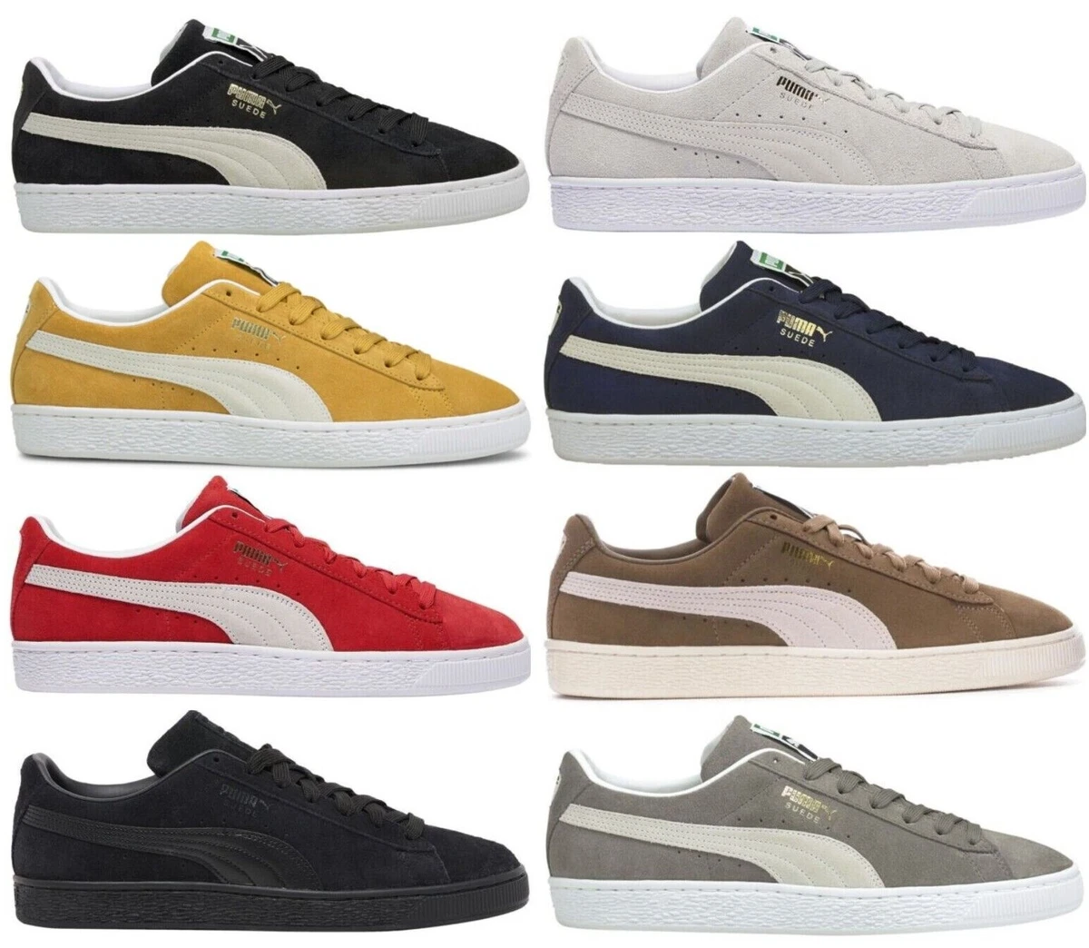 NEW Puma SUEDE CLASSIC Men's Casual Lifestyle Shoes ALL COLORS US Sizes  7-14 NIB