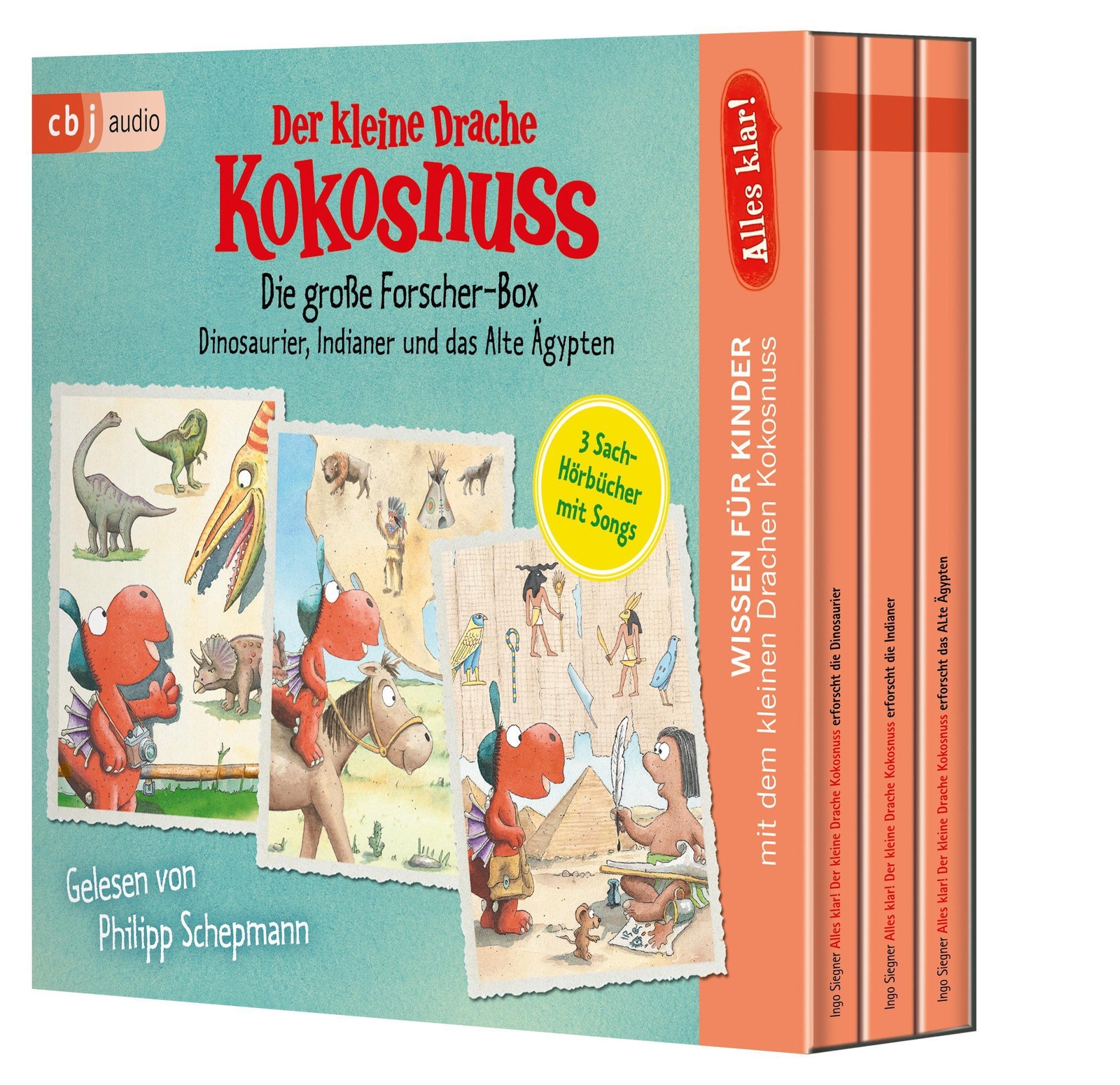 Thumbnail - Alles Klar Der Kleine Drache Kokosnuss - Die Große Forscher-box, Ingo