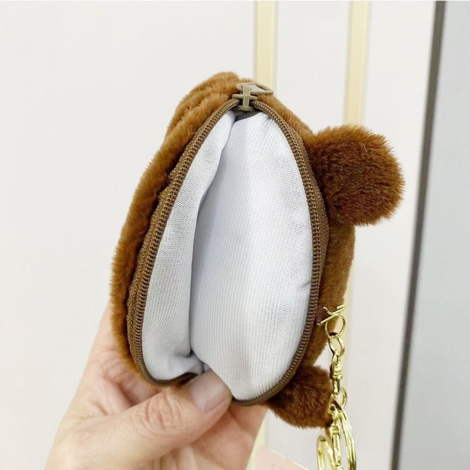 Cartoon Capybara Coin Purses Zipper Pendant New Storage Bag eBay