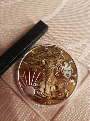 Liberty American Silver Eagle 1oz Paint IT BROWN