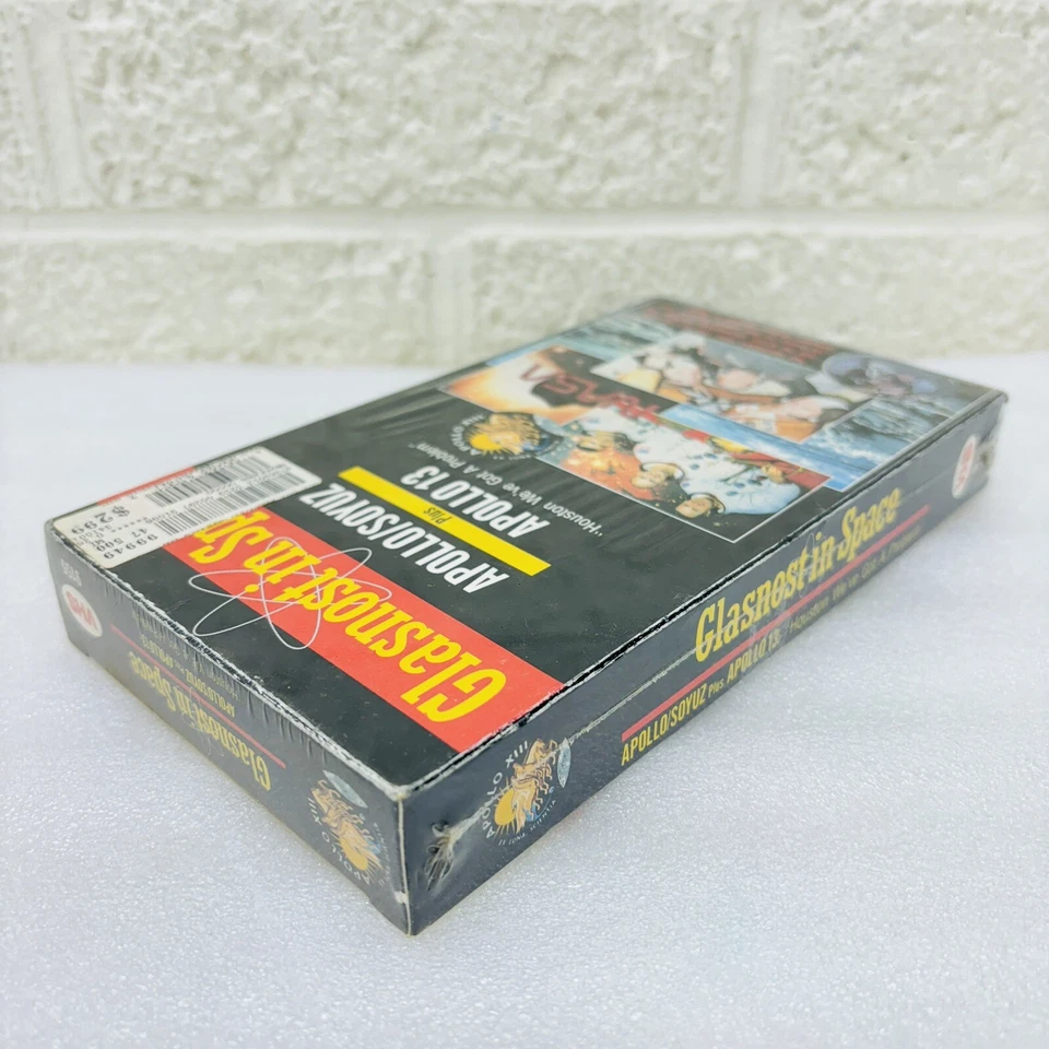 SEALED‼ Glasnost In Space NASA Apollo/Soyuz & Apollo 13 VHS 1990 VCR Video Tape - Image 3 of 4