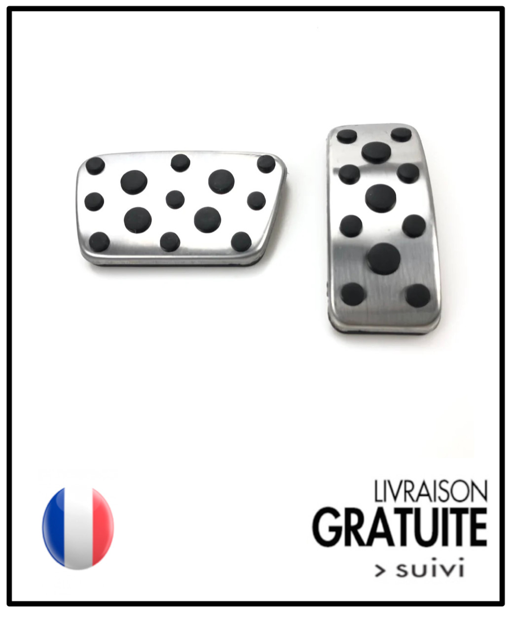 Pédalier auto en alu pour Lexus ES et Toyota Camry AT