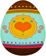 30 Custom Easter Egg Personalized Address Labels