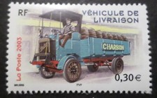 FRANCE 2003 timbre 3614 VOITURE VEHICULE de LIVRAISON neuf** CAR VF MNH STAMP