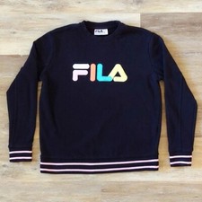 FILA Women's Logo Graphic Sweatshirt Size L