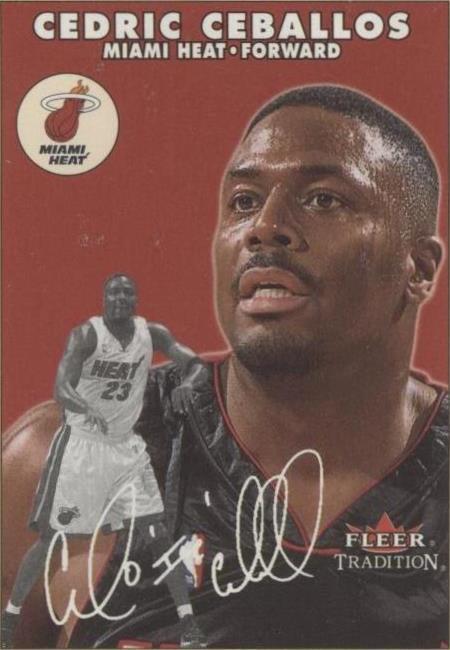 2000-01 Fleer Tradition Glossy - Cedric Ceballos #167 - 1 of 2