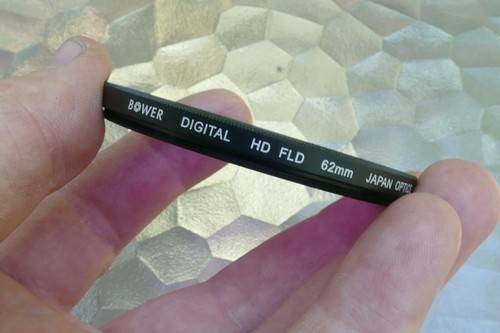 Bower 62mm Digital Optics HD FLD filter lens - Picture 2 of 8