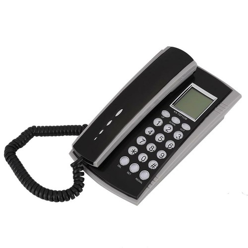 Desktop Wall Mount Telephone Landline Corded Fixed Phone For Home Hotel Office - Zdjęcie 14 z 18