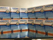 Unistrip 1 Blood Glucose Test Strips 600 Qty  Exp 11/2026 Free shipping  10% OFF