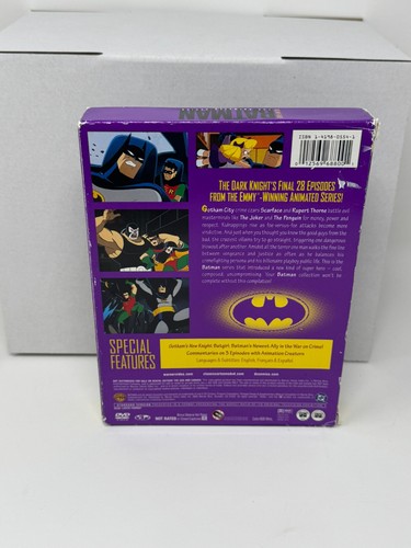Batman The Animated Series DVD Volumes 1, 2, 3 DC Comics Classic Collection CIB - Picture 3 of 24