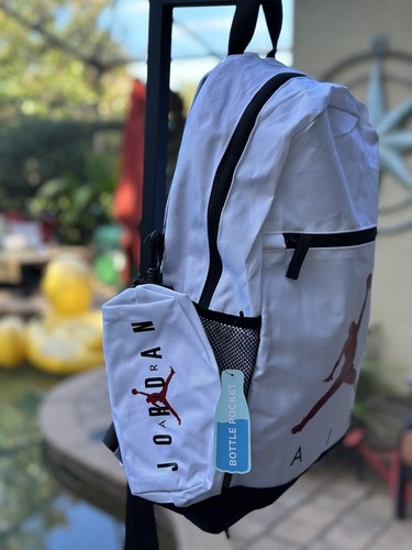 Plecak Nike Jordan 9A0503-001 biały Jumpman OS - nowy z metką - Zdjęcie 2 z 5