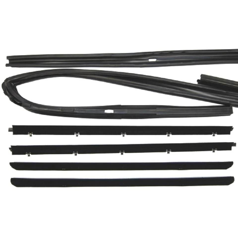 1982-1994 Chevrolet S10 & S10 Blazer GMC S15 Jimmy window sweep seals & channels - Image 2 of 3