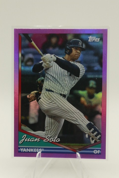2024 Topps Archives Pink 289 Juan Soto, New York Yankees