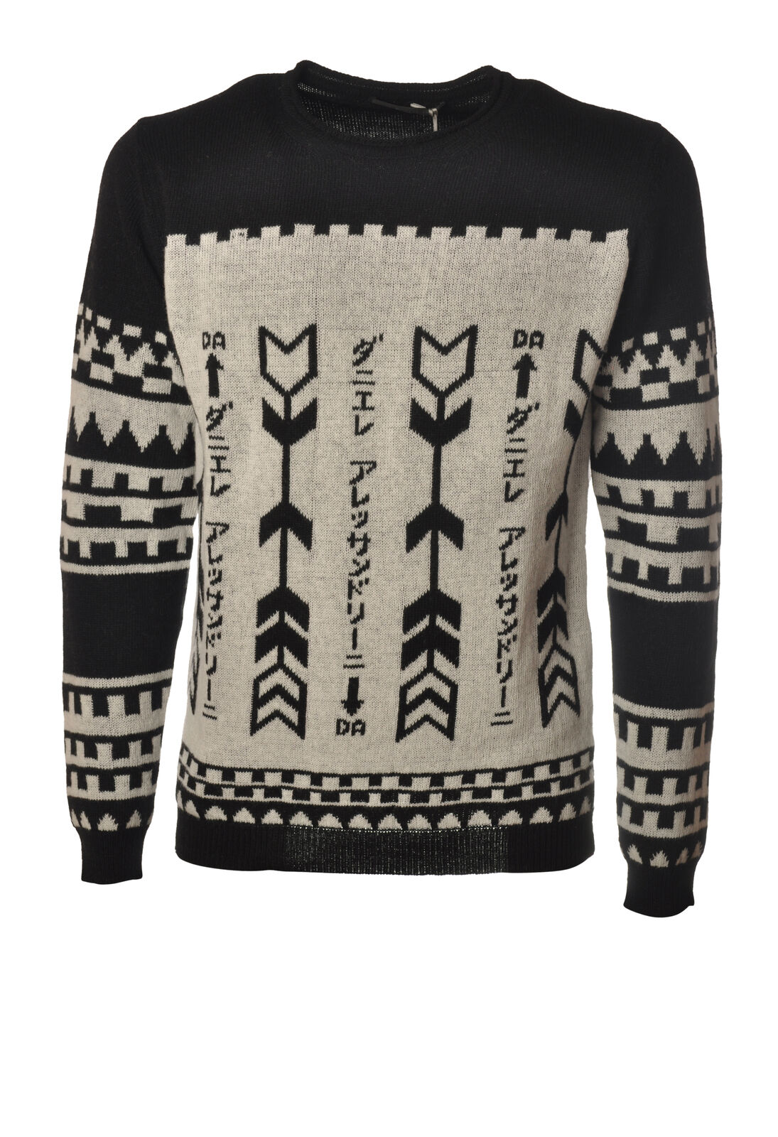 Даниэле Алессандрини - Мальерия-Пуловер - Uomo - Nero - 6453105H192203 48590₽